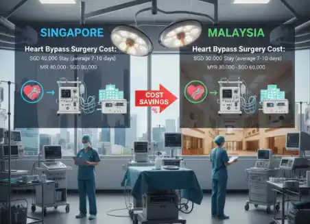 Singapore Vs Malaysia Heart Bypass